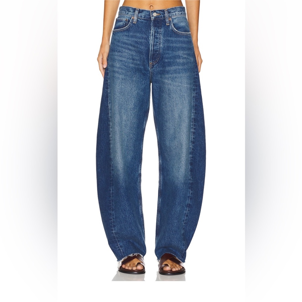 Agolde barrel denim jeans bought off Revolve